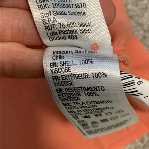 Roxy Orange Cap Sleeves Mini Dress - Picture 8 of 8